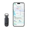 Смарт тракер Mcdodo Smart Tracker Napa Pro (AT-3830) - ключодържател за ключове, Find My, PU, 80-90dB, до 4 ключа, 220mAh - Черен