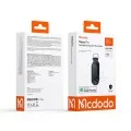 Смарт тракер Mcdodo Smart Tracker Napa Pro (AT-3830) - ключодържател за ключове, Find My, PU, 80-90dB, до 4 ключа, 220mAh - Черен