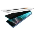 Spigen - Glas.tR EZ-FIT HD (2 Броя) - Samsung Galaxy S25 Ultra - Privacy (затъмнен под ъгъл)