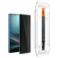 Spigen - Glas.tR EZ-FIT HD (2 Броя) - Samsung Galaxy S25 Ultra - Privacy (затъмнен под ъгъл)