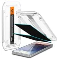 Spigen - Glas.tR EZ-FIT HD (2 Броя) - Samsung Galaxy S25 Ultra - Privacy (затъмнен под ъгъл)