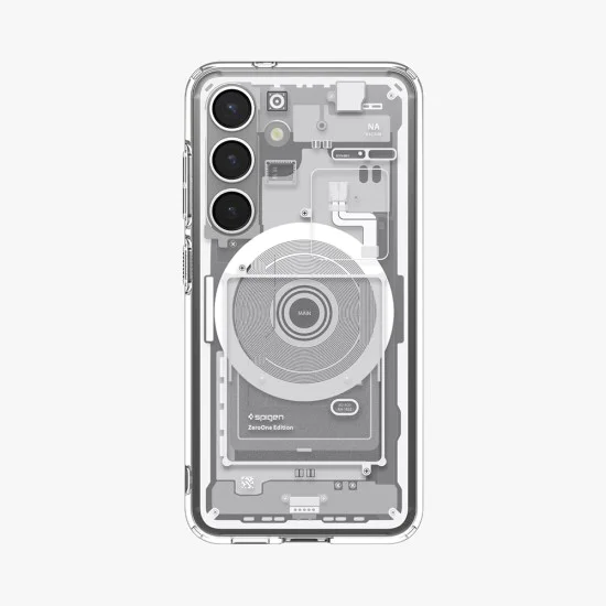 Spigen - Ultra Hybrid Zero One MagSafe - Samsung Galaxy S25 - Бял