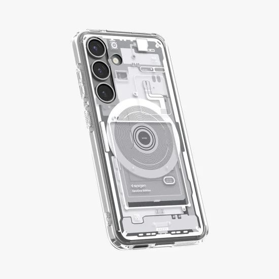 Spigen - Ultra Hybrid Zero One MagSafe - Samsung Galaxy S25 - Бял