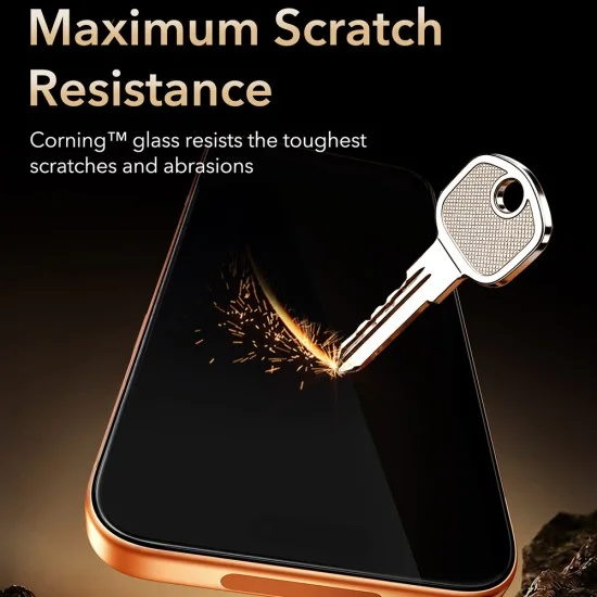 Стъклен протектор ESR Armorite Pro UltraFit - iPhone 18 Pro Max / iPhone 17 Pro Max - Черен