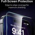Стъклен протектор ESR Armorite Screen Protector UltraFit (2 броя в комплект) - iPhone 18 Pro Max / iPhone 17 Pro Max - Черен