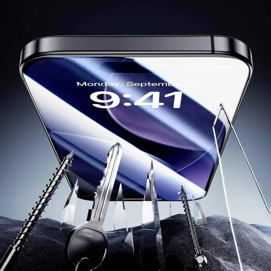 Стъклен протектор ESR Armorite Screen Protector UltraFit (2 броя в комплект) - iPhone 18 Pro Max / iPhone 17 Pro Max - Черен