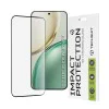 Стъклен протектор за Honor Magic8 Lite - Techsuit 111D Full Cover / Full Glue Glass - Черен