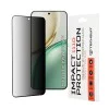 Стъклен протектор за Honor Magic8 Lite - Techsuit 111D Privacy Full Glue - Черен