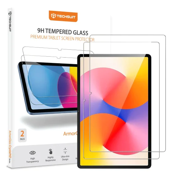 Стъклен протектор за Huawei MatePad SE 11 - Techsuit ArmorGlass CrystalHD (2 броя) - Прозрачен