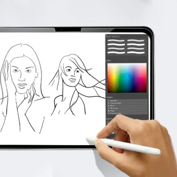 Стъклен протектор за Lenovo Legion Tab Gen 5 - ArmorGlass CrystalHD (2 броя) - Techsuit - Прозрачен