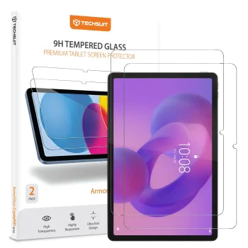 Стъклен протектор за Lenovo Idea Tab 11 - Techsuit ArmorGlass CrystalHD (2 броя) - Прозрачен