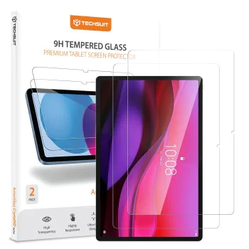 Стъклен протектор за Lenovo Yoga Tab Plus 12.7 - Techsuit ArmorGlass CrystalHD (2 броя) - Прозрачен
