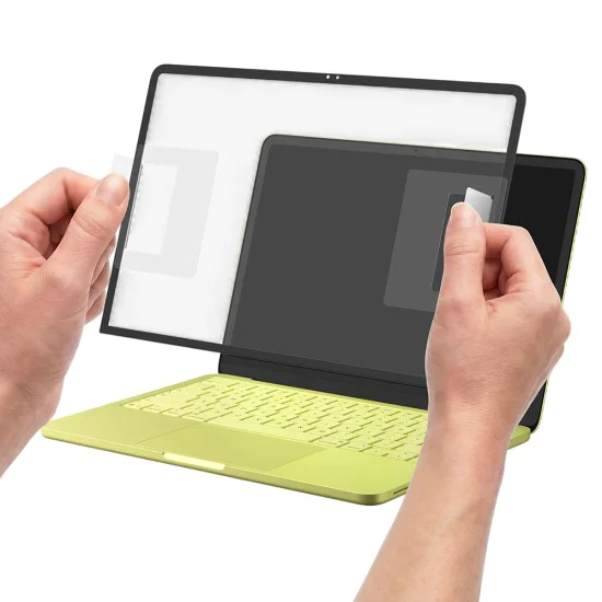 Стъклен протектор за MacBook Neo 13 - Glas.tR Slim - Spigen - Черен