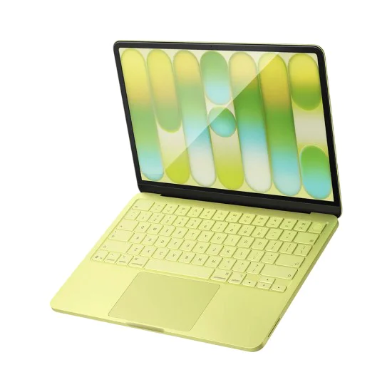 Стъклен протектор за MacBook Neo 13 - Glas.tR Slim - Spigen - Черен