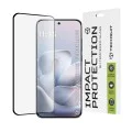Стъклен протектор за Motorola Edge 70 Fusion - 111D Full Cover / 3D Curved - Techsuit - Черен