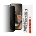 Стъклен протектор за Motorola Moto G77 / G67 - 111D Privacy Full Glue - Techsuit - Черен