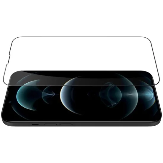 Стъклен протектор Nillkin CP+PRO Anti-Explosion - iPhone 13 / iPhone 13 Pro / iPhone 14 / iPhone 16e / iPhone 17e - Черен