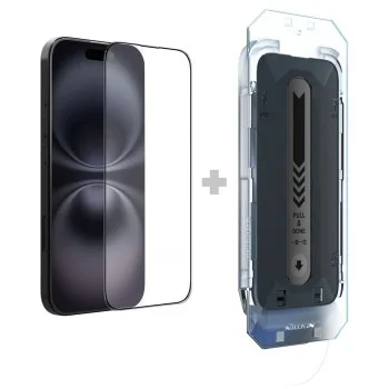 Стъклен протектор Nillkin CP+PRO Anti-Explosion с апликатор - iPhone 16 - Черен