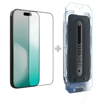 Стъклен протектор Nillkin CP+PRO Anti-Explosion с апликатор - iPhone 17 - Черен