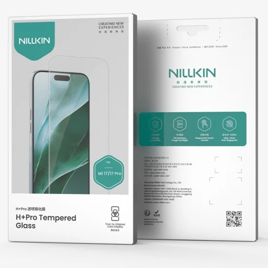 Стъклен протектор Nillkin H+Pro Anti-Explosion Glass - Xiaomi 17 / Xiaomi 17 Pro - Прозрачен