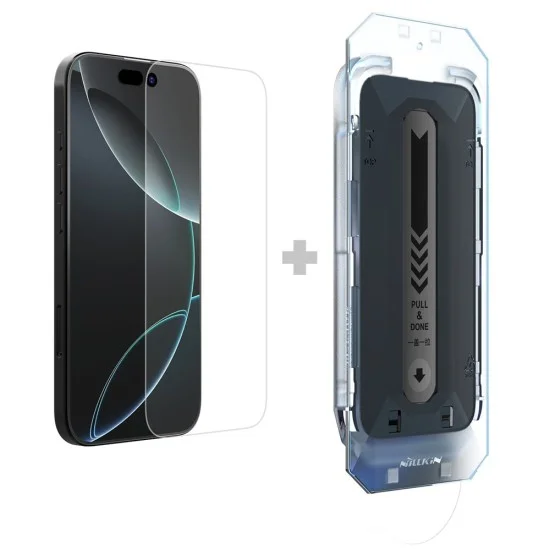 Стъклен протектор Nillkin H+Pro Anti-Explosion Glass с апликатор - iPhone 16 Pro Max - Прозрачен