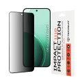Стъклен протектор за Oppo Reno14 - Techsuit 111D Privacy Full Glue - Черен