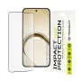 Стъклен протектор за Realme 16 5G - 111D Full Cover / Full Glue Glass - Techsuit - Черен