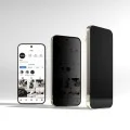 Стъклен протектор Ringke - Easy Slide Tempered Glass (2 бр.) - Google Pixel 9 Pro / 10 Pro / 11 Pro - Поверителен / Privacy