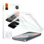 Стъклен протектор за Samsung Galaxy S25 FE - Spigen Glas.tR EZ-FIT Pro HD (2 броя) - Прозрачен