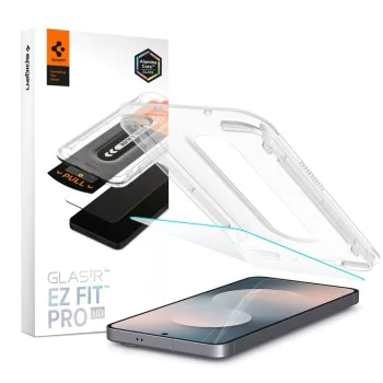 Стъклен протектор за Samsung Galaxy S25 FE - Spigen Glas.tR EZ-FIT Pro HD - Прозрачен