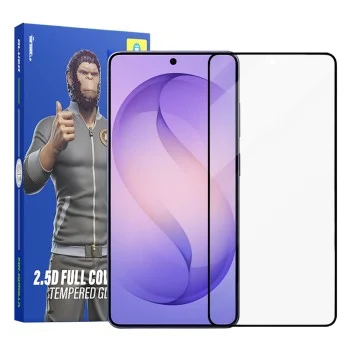 Стъклен протектор за Samsung Galaxy S26 Ultra - 2.5D Silk Full Cover HD Glass - Blueo - Черен