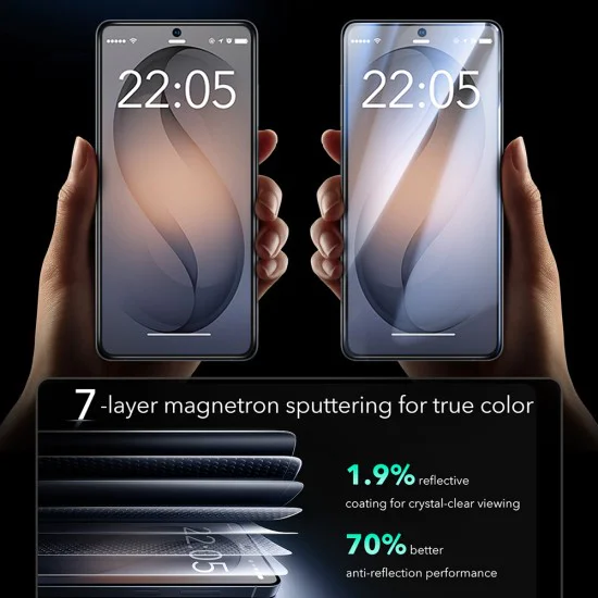Стъклен протектор за Samsung Galaxy S26 Ultra - ESR Armorite (2 броя) - Прозрачен