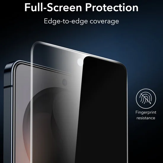 Стъклен протектор за Samsung Galaxy S26 Ultra - ESR Armorite Privacy - Черен