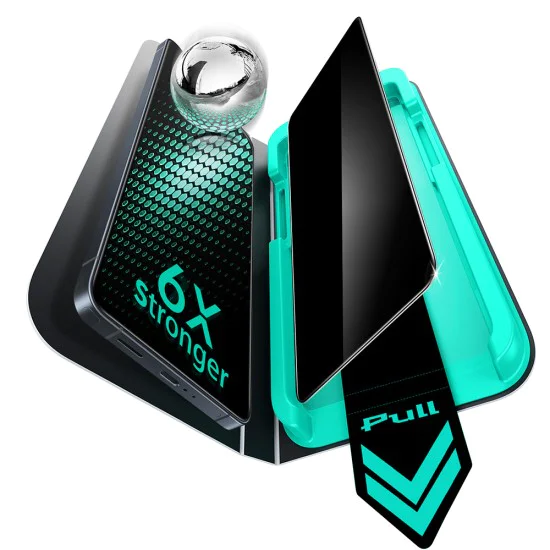 Стъклен протектор за Samsung Galaxy S26 Ultra - ESR Armorite Privacy - Черен