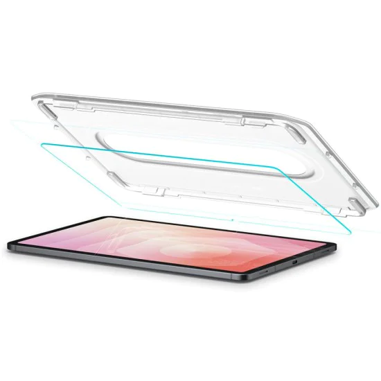 Стъклен протектор за Samsung Galaxy Tab S11 - Spigen Glas.TR EZ-FIT Pro - Прозрачен