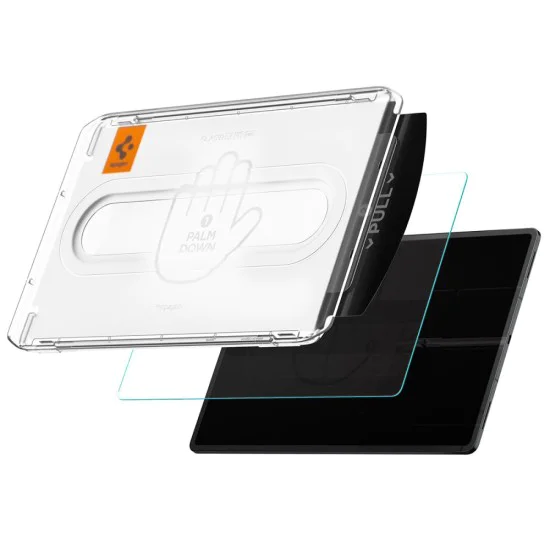 Стъклен протектор за Samsung Galaxy Tab S11 Ultra - Spigen Glas.TR EZ-FIT Pro - Прозрачен