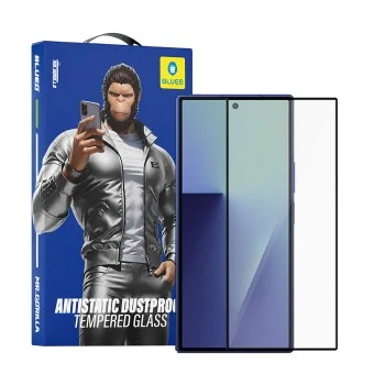 Стъклен протектор за Samsung Galaxy Z Fold7 / Z Fold8 Ultra - 2.5D Silk Full Cover HD Glass - Blueo - Черен