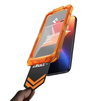 Стъклен протектор Spigen - (2 бр.) Glas.tR AlignMaster S (AGL10101) - iPhone 18 Pro Max / iPhone 17 Pro Max - Прозрачен