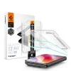 Стъклен протектор Spigen (2 бр.) Glas.tR EZ-FIT Pro HD (AGL12013) - iPhone Duo - Прозрачен