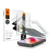 Стъклен протектор Spigen (2 бр.) Glas.tR EZ-FIT Pro HD (AGL12015) - iPhone Duo - Поверителен / Privacy
