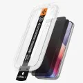 Стъклен протектор Spigen (2 бр.) Glas.tR EZ-FIT Pro HD (AGL12027) - iPhone 18 Pro - Поверителен / Privacy