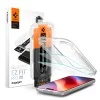 Стъклен протектор Spigen - (2 бр.) Glas.tR EZ-FIT Pro HD (AGL12048) - iPhone 18 Pro Max / iPhone 17 Pro Max / iPhone 16 Pro Max - Прозрачен