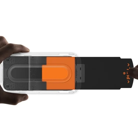 Стъклен протектор Spigen - (2 бр.) Glas.tR EZ-FIT Pro HD (AGL12048) - iPhone 18 Pro Max / iPhone 17 Pro Max / iPhone 16 Pro Max - Прозрачен