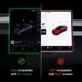 Стъклен протектор Spigen - GLAS.tR EZ Fit (AGL10820) - for 16'' Screen, Tesla 2026 Model Y Premium/Performance, 9H, AluminaCore Tech - Черен