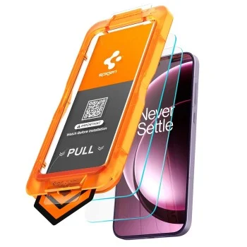 Стъклен протектор Spigen Glas.tR Align Master S (2 броя в комплект) (AGL11398) - OnePlus 15R - Прозрачен
