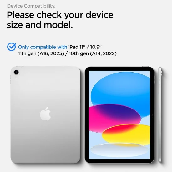 Стъклен протектор Spigen Glas.tR AlignMaster T (AGL11698) - iPad 10 (2022) 10.9 / 11 (2025) - Прозрачен