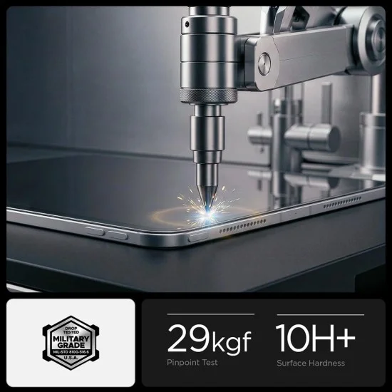 Стъклен протектор Spigen Glas.tR AlignMaster T (AGL11699) - iPad Pro 11 (2024/2025) - Прозрачен