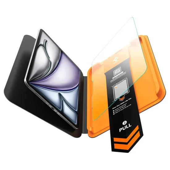 Стъклен протектор Spigen Glas.tR AlignMaster T (AGL11701) - iPad Air 11 (2026/2025/2024) - Прозрачен