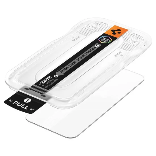 Стъклен протектор Spigen Glas.tR EZ-FIT Pro (2 броя в комплект) (AGL11490) - Google Pixel 11 Pro Fold - Прозрачен
