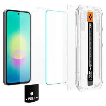 Стъклен протектор Spigen Glas.tR EZ-FIT Pro (AGL11809) (2 броя в комплект) - Samsung Galaxy A27 5G - Прозрачен